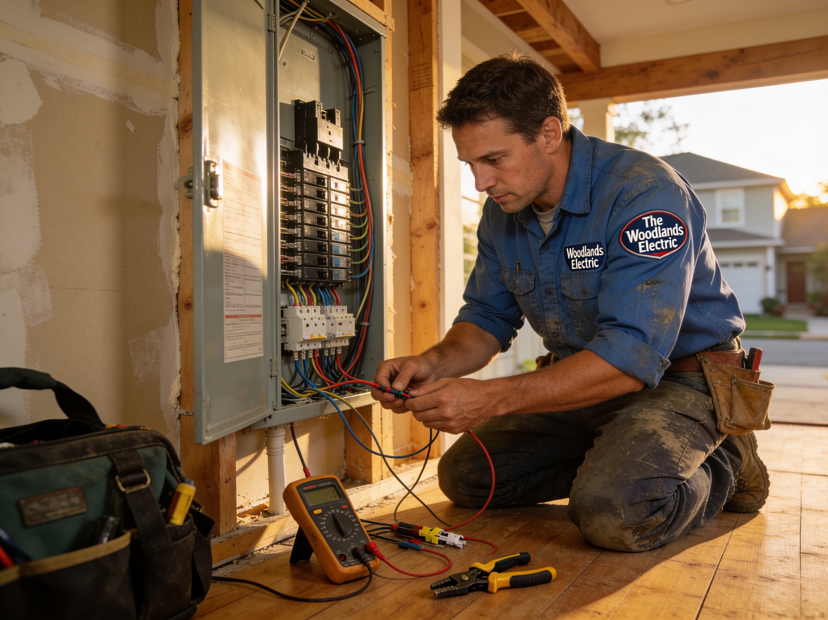 Electrician work by Electrician The Woodlands Tx in The Woodlands Tx, Texas
